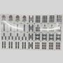 30mm Melamine Mahjong Set - 144 Tiles, Custom OEM
