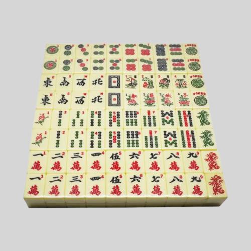 Custom Mahjong Tiles OEM Print Acrylic Set Singapore Malaysia