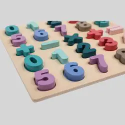 Hot Sale Kids Wooden Panel Puzzle - Educational Toys (1-9 Series)