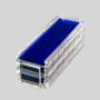 Acrylic Domino Double Six Game Set Card Toys Mahjong