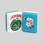 Custom Cherry Blossom Mahjong Tiles - lllM Casino Quality