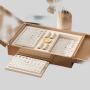 China Luxury Custom Wooden Mahjong Set Gift Box Majiang Box
