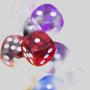 Cross Border 16mm Acrylic Dice Mahjong Wholesale