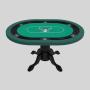 Texas Poker Table - Mini 6 Player Gambling Set
