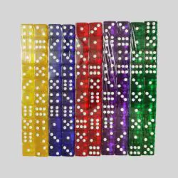 Transparent 6-Sided Acrylic Dice for BRGP Games