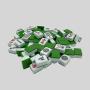 American Mini Mahjong Tiles Game Set Travel Outdoor Party