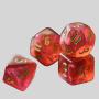 Udixi Glitter Polyhedral Dice Set - D&D RPG Acrylic Dice