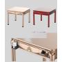 Luxury Metal Mahjong Table - Automatic Folding Dining Furniture