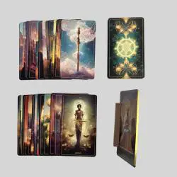 Custom Gold Foil Tarot Cards, Oracle Games, Fun Playing Cards