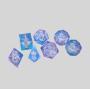 DND Polyhedral Dice Set - 7Pcs Resin Dice for RPG Games