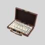 Domino Game Set – Leather Wood Case, Fashion Promotion Gift