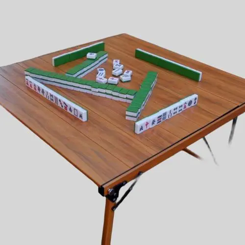 Aluminum Folding Camping Table - Mahjong Table, Enjoy Aluminum Folding Camping Table - Mahjong Table, Enjoy