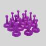 Multicolor Plastic Pawns Board Game Accessories
