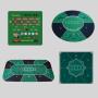 Gaming Mat Roulette Poker Table Mat - Hot Sale