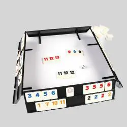 Turkish Rummy Game Set - 106pcs with Aluminum Case, Factory Supply
