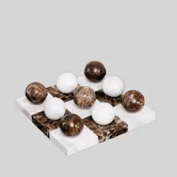 Marble Chess Board - Wabi-Sabi Home Game