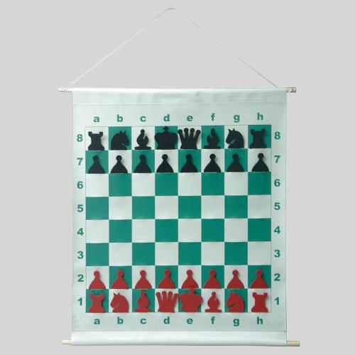 Chess Demo Board Set - CNCHESS DD01 (Black, Red, Blue, Green)