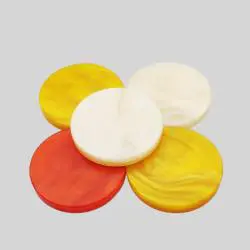 Custom Marbled Resin Game Pieces - Personalized Chess Tokens