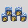 Factory Free Dice Set - 16mm Polyhedral Acrylic Dice