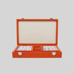 Mahjong Set PU Leather Storage Case - 166Pcs YUDA MG6