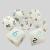 Fissure frosted white quartz
