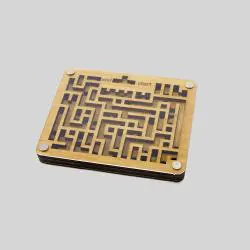 Double Side Maze Puzzle Balance Ball Game