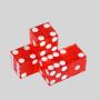 YH Acrylic Dice - 6-Sided Casino Dice for Craps Game