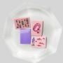 Custom Colorful Acrylic Mahjong Tiles Set