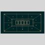 Texas Poker Mat - 120x60cm Rubber Playmat - Linkway LW-GP005