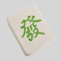 Vintage Ceramic Mahjong Piggy Bank - Kids Gift, Savings Box
