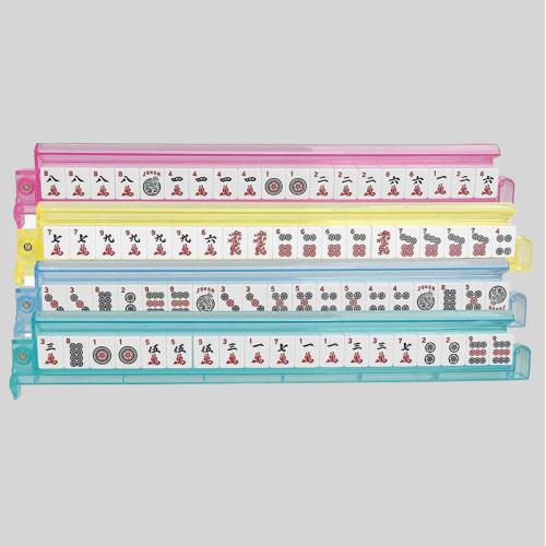 Mahjong Tile Pusher Rack - Acrylic Combo, 166 Tile Pushers
