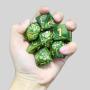 HD Big Purple Pearl Dice Set - D&D RPG Gaming Dice