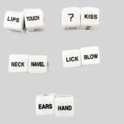 Acrylic Sex Dice - Valentine's Date Night Gifts