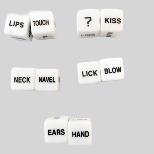 Acrylic Sex Dice - Valentine's Date Night Gifts