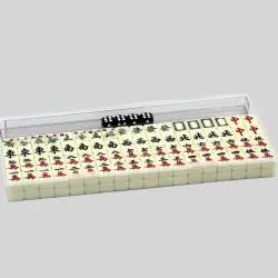 Portable Mini Mahjong Set - 144PCS Travel Games