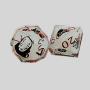 Halloween Resin Dice Set - D&D Polyhedral Dice