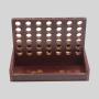 Four in a Row Family Game - Eco-Friendly Bamboo & Plastic
