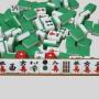 Classic Japanese Mahjong Set with Folding Table, Travel Gift