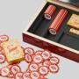 Luxury Wood Poker Chip Gift Box - TANCY New Year Gift Storage Box