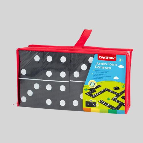 Acrylic Domino Set - EVAONLY, Polished Edges, 28 Sheets