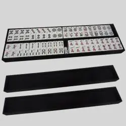 American Mahjong Set - 166 Melamine Tiles, 30mm, with Accessories