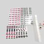 High Quality Melamine Mahjong Set - 144 Tiles, Customized Logo