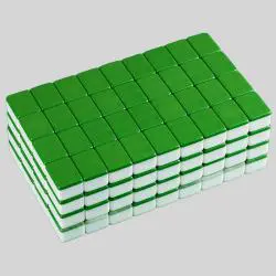 Blue Green Magnetic Mahjong Tiles - 40mm American Chinese Set
