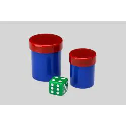 Classic Magic Dice Tube Trick - Close-Up Magic Prop