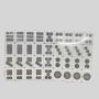 30mm Melamine Mahjong Set - 144 Tiles, Custom OEM