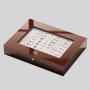 Antique Nautical Wooden Mahjong Box - Luxury Gift