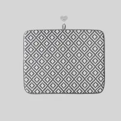 Cathylin 40x46cm Gray Microfiber Placemats