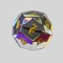Rainbow Prism Dice Set - D&D RPG Dice