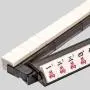 Black Modern Mahjong Racks with Pushers - Custom Tile Holder Black Modern Mahjong Racks with Pushers - Custom Tile Holder