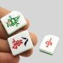 Resin Mahjong Cabochons Flatback Tiles DIY Jewelry Pendants
